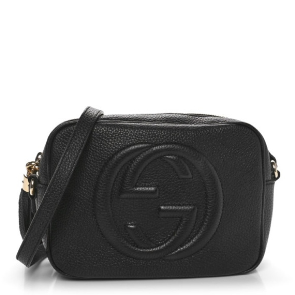 Gucci Soho Disco Leather Crossbody Shoulder Camera Bag